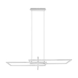 Salinas 3 Light 110cm LED Chandelier – Matt White