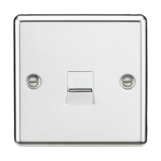 Telephone Master Outlet - Polished Chrome