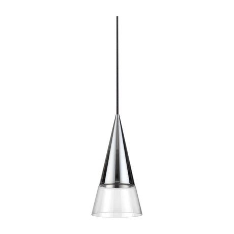 Cono Pendant Light - Chrome