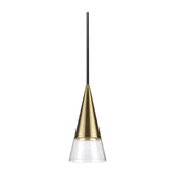 Cono Pendant Light - Brass