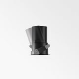 Quark Adjustable Recessed Downlight 9W - Black in situ