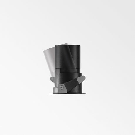 Quark Adjustable Recessed Downlight 9W - Black in situ