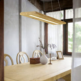 Brad LED Wooden Pendant – Wood