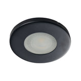 Marin Round MR16 GU5.3 Recessed Downlight IP44 - Black Matt