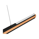 Deacon LED Up Down Wooden Pendant – Natural