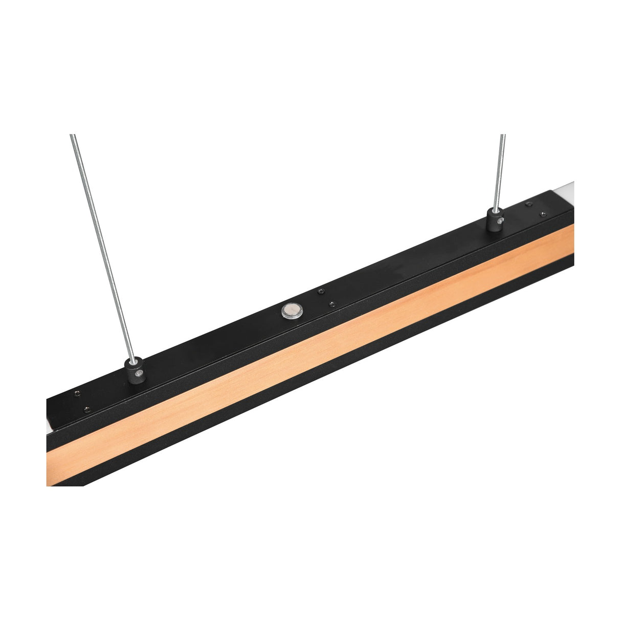 Deacon LED Up Down Wooden Pendant – Natural