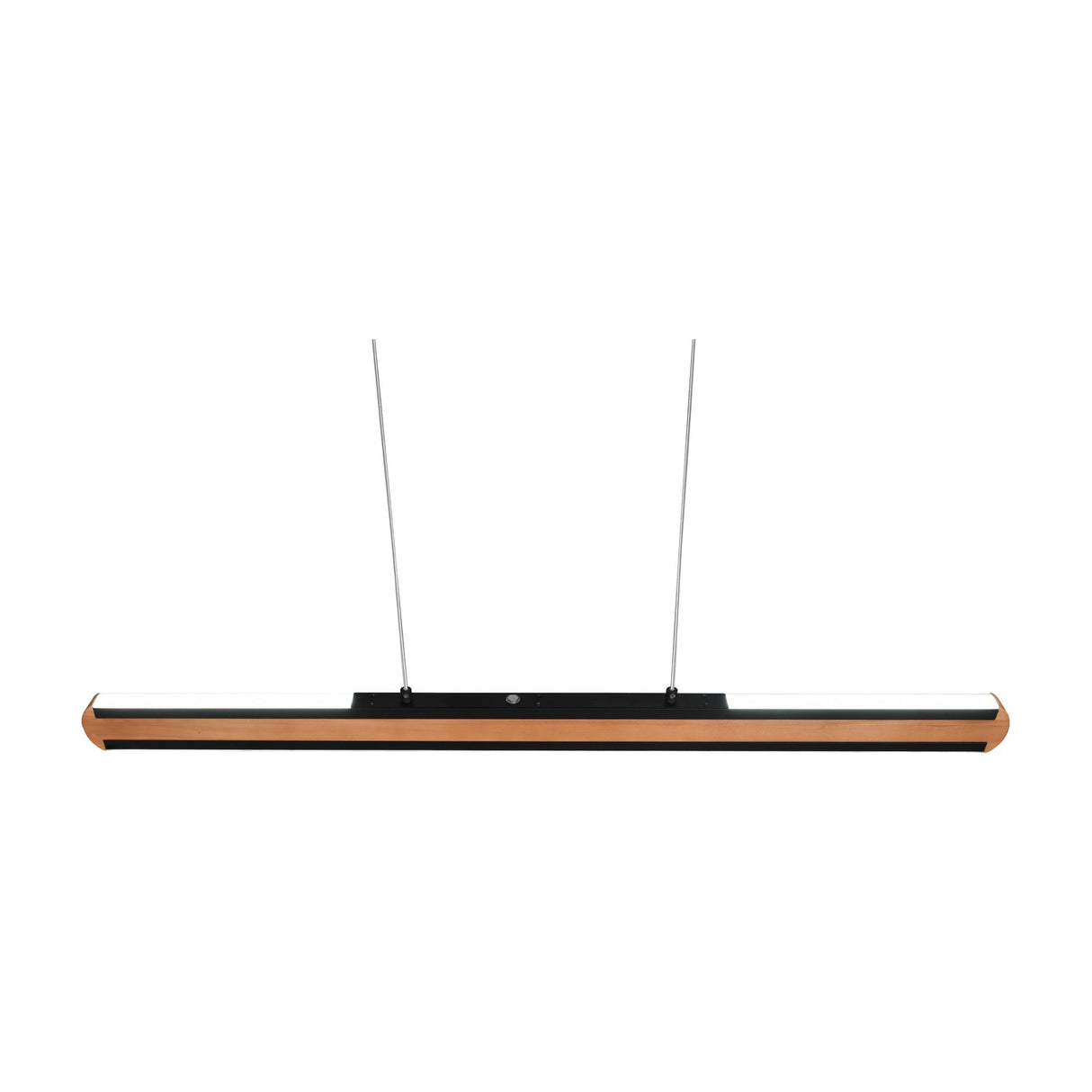 Deacon LED Up Down Wooden Pendant – Natural