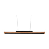 Deacon LED Up Down Wooden Pendant – Natural