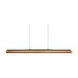 Deacon LED Up Down Wooden Pendant – Natural