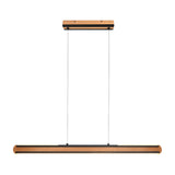 Deacon LED Up Down Wooden Pendant – Natural