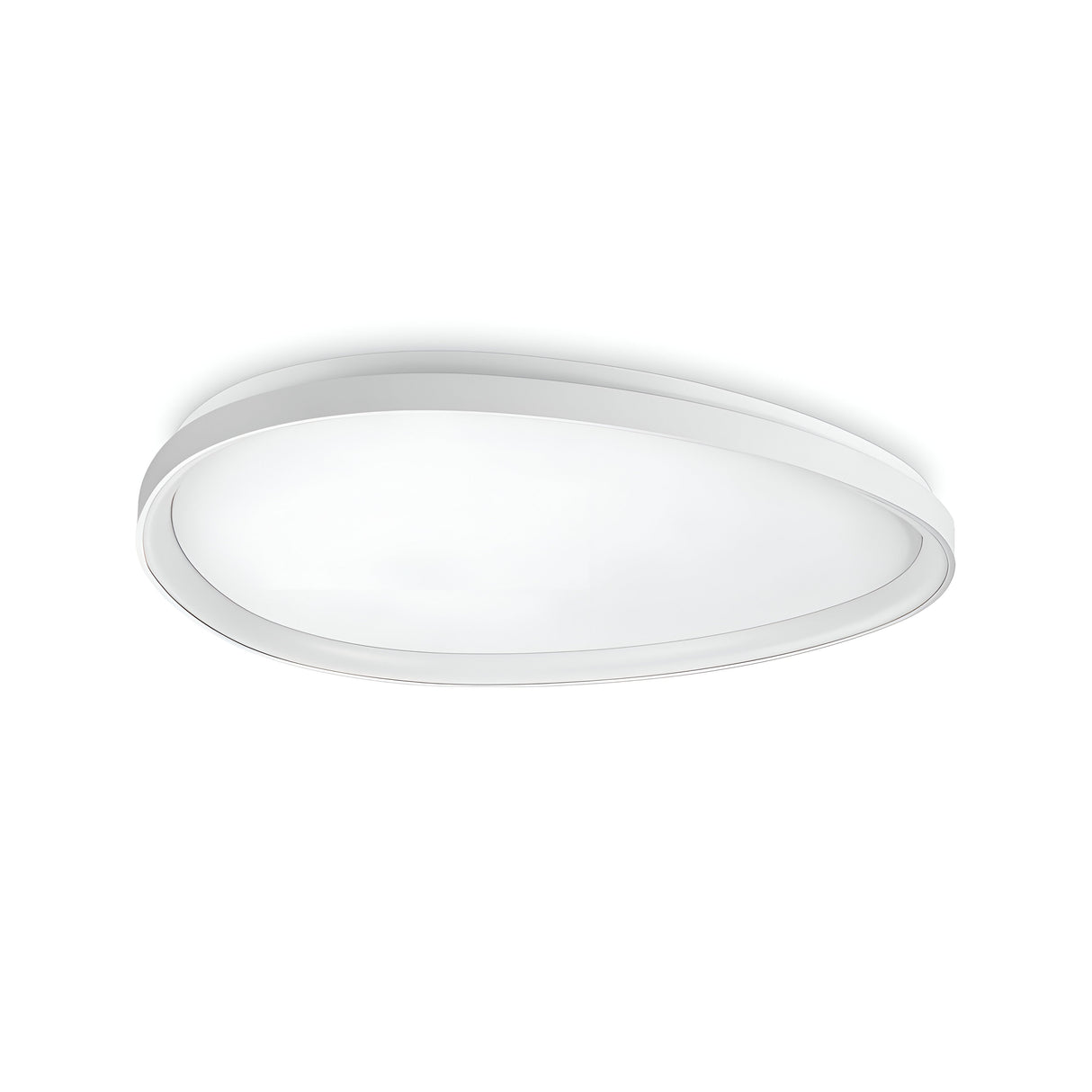 Introducing the Zephra LED Ceiling Light 48W 3000K - White, 81cm, a masterpiece of modern elegance. This circular fixture features a sleek, minimalistic design with a smooth surface and evenly diffused glow, ideal for contemporary interiors. Plus, its energy efficiency makes it an excellent choice for eco-conscious homes.