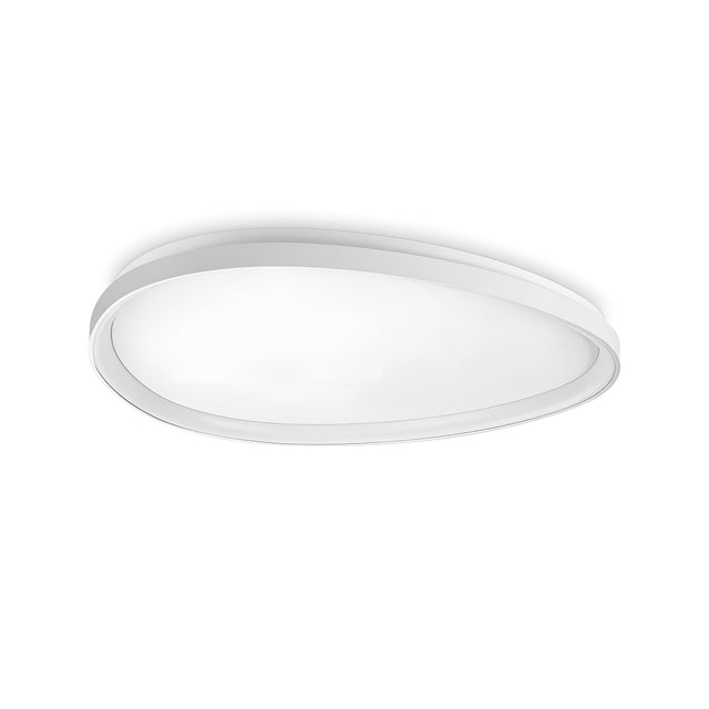 Introducing the Zephra LED Ceiling Light 48W 3000K - White, 81cm, a masterpiece of modern elegance. This circular fixture features a sleek, minimalistic design with a smooth surface and evenly diffused glow, ideal for contemporary interiors. Plus, its energy efficiency makes it an excellent choice for eco-conscious homes.