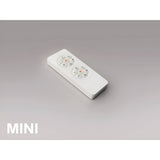 Siroco Mini CCT Dimmable LED Wood Ceiling Fan Light - White