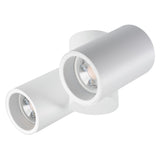 Blurro Twin GU10 Ceiling Light - White
