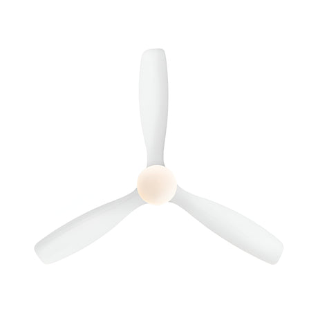 Siroco CCT Dimmable LED Wood Ceiling Fan Light - White