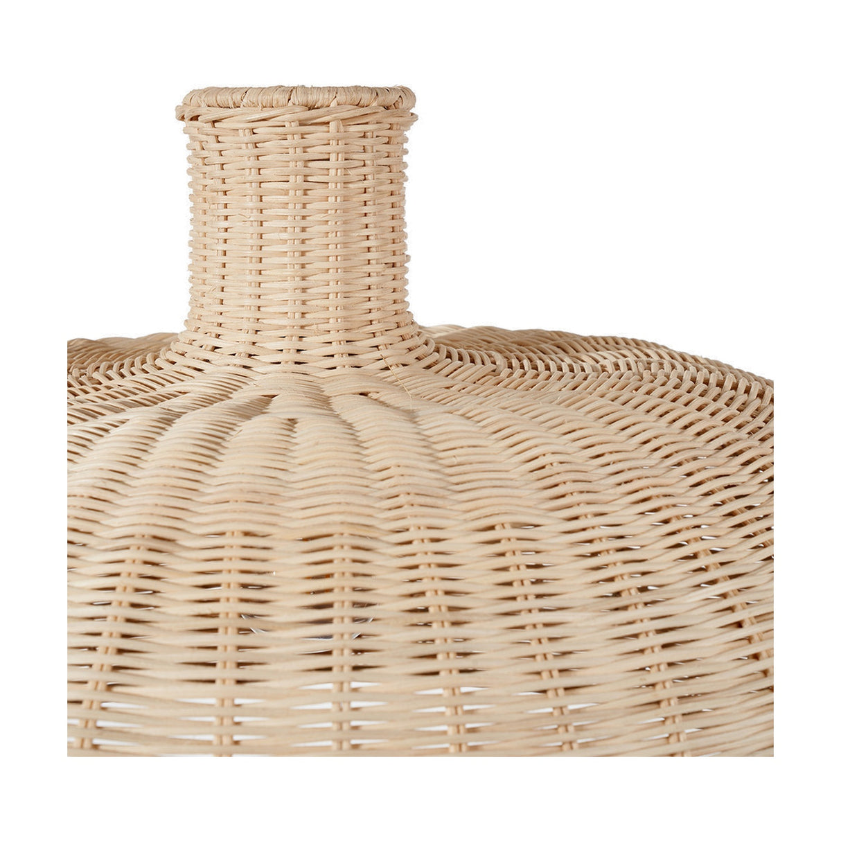 Caswell Rattan Dome Non Elec Pendant Light - 52cm