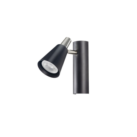 Sempra 1I GU10 Spot Ceiling Light - Black