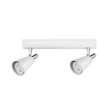 Sempra 2I 2x10W GU10 Twin Ceiling Spotlight - White