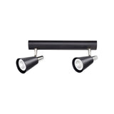 Sempra 2I 2 x 10W GU10 Ceiling Spotlight - Black