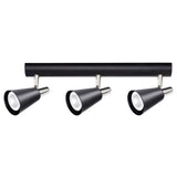 SEMPRA 3I Triple GU10 Spotlight Ceiling Light - Black