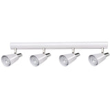 Sempra 4I 4 x 10W GU10 Ceiling Spotlight Bar - White