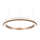 Amador LED Ring 45cm Chandelier – Coffee