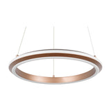 Amador LED Ring 45cm Chandelier – Coffee