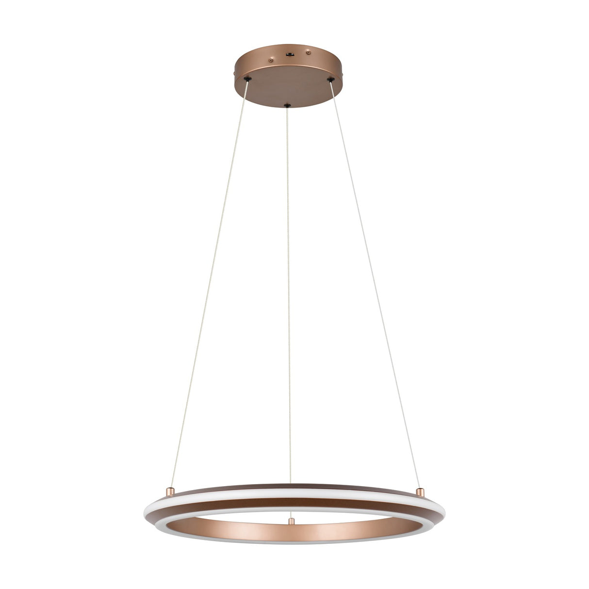 Amador LED Ring 45cm Chandelier – Coffee
