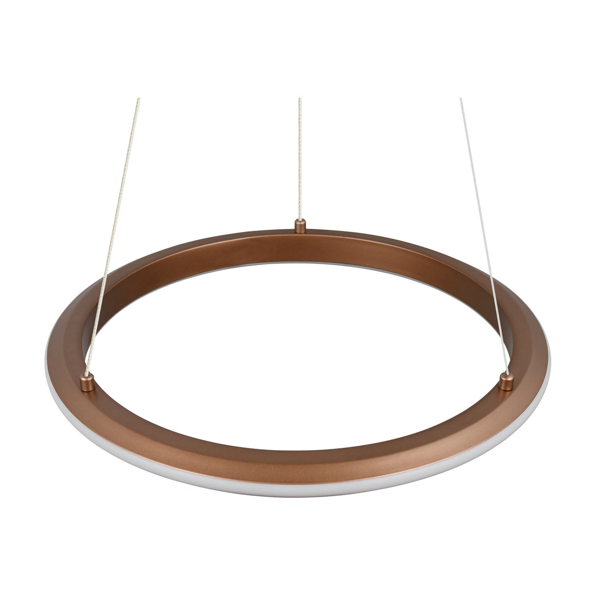 Amador LED Ring 45cm Chandelier – Coffee