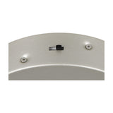 Amador LED Ring 75cm Chandelier – Satin Nickel