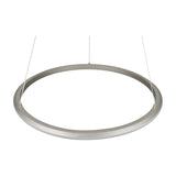 Amador LED Ring 75cm Chandelier – Satin Nickel