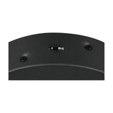 Amador LED Ring 75cm Chandelier – Matt Black