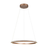 Amador LED Ring 75cm Chandelier – Coffee