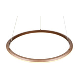 Amador LED Ring 75cm Chandelier – Coffee