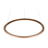 Amador LED Ring 75cm Chandelier – Coffee