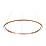 Amador LED Ring 75cm Chandelier – Coffee