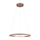 Amador LED Ring 75cm Chandelier – Coffee