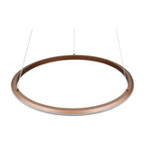 Amador LED Ring 75cm Chandelier – Coffee