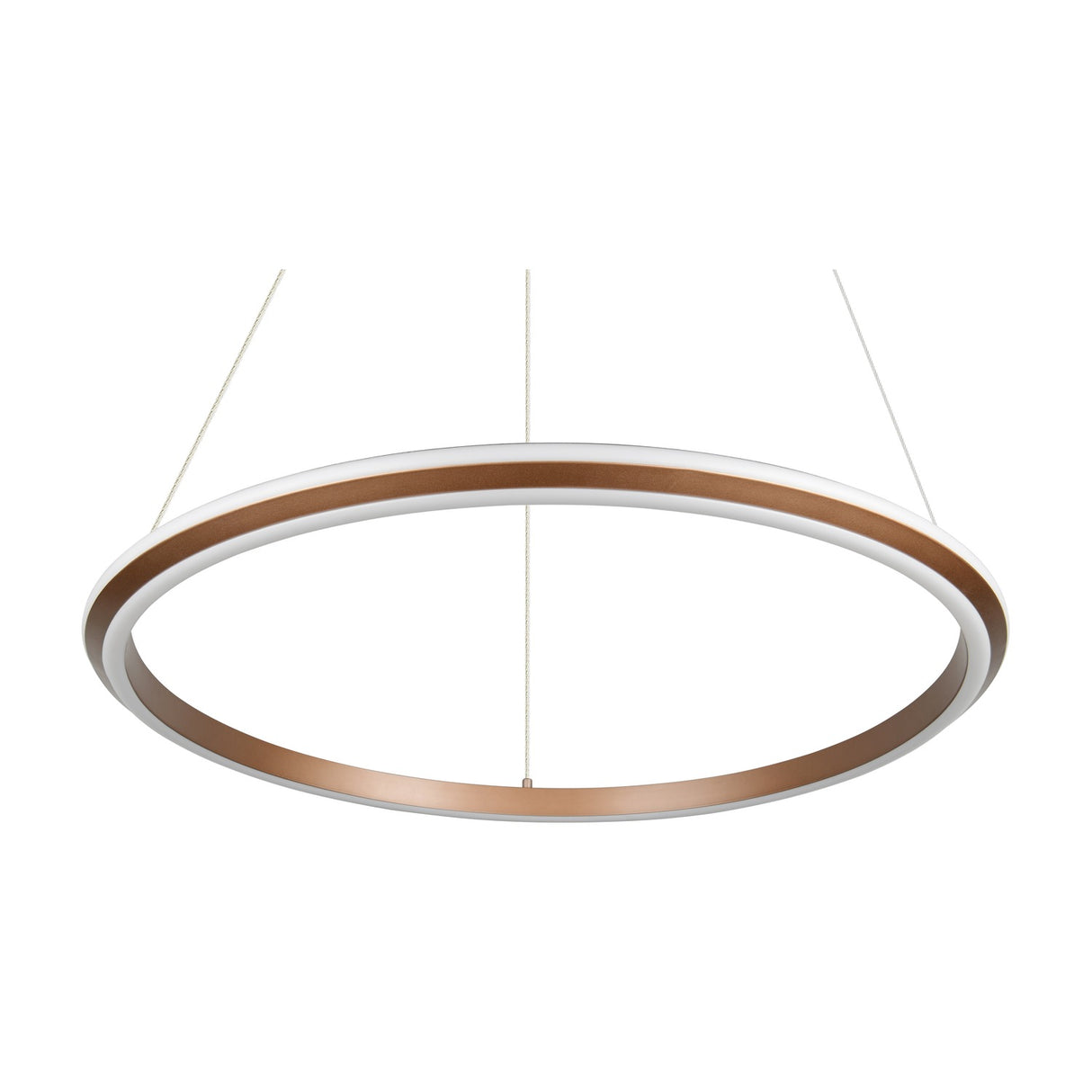 Amador LED Ring 75cm Chandelier – Coffee