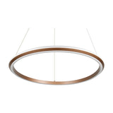 Amador LED Ring 75cm Chandelier – Coffee