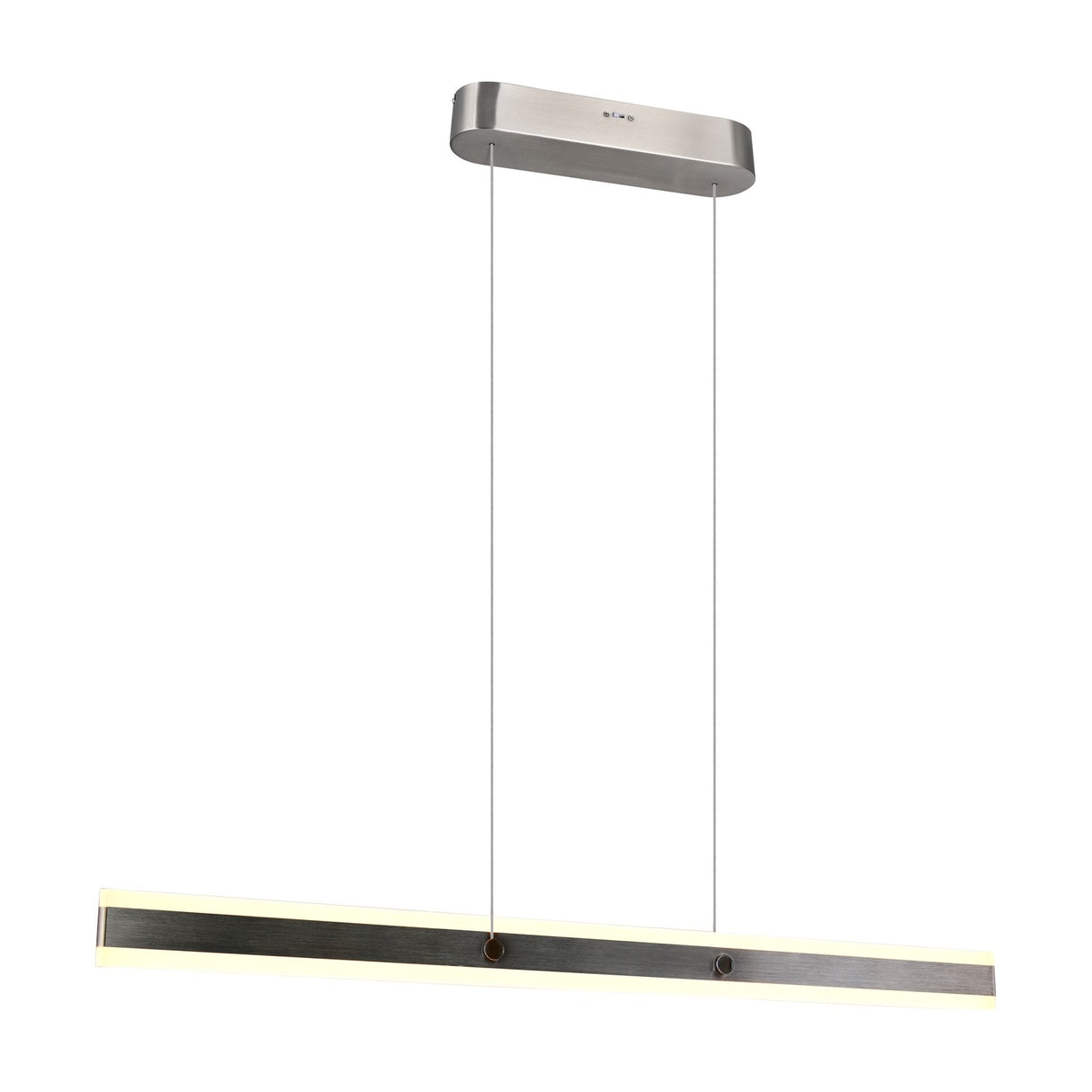 Arcola LED Up Down Linear 115cm Pendant – Satin Nickel