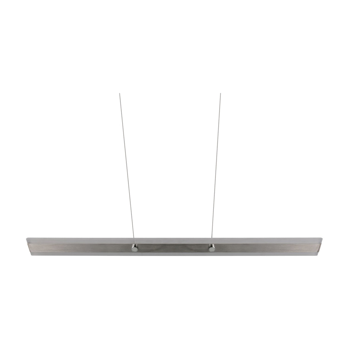 Arcola LED Up Down Linear 115cm Pendant – Satin Nickel