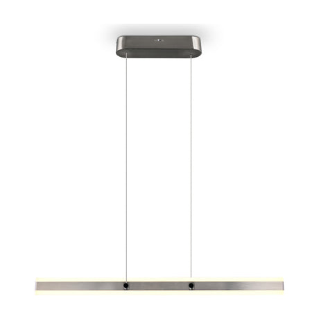 Arcola LED Up Down Linear 115cm Pendant – Satin Nickel