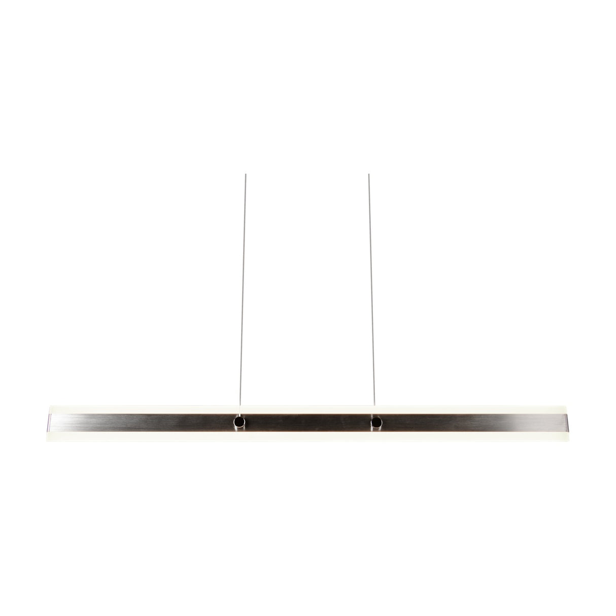 Arcola LED Up Down Linear 115cm Pendant – Satin Nickel