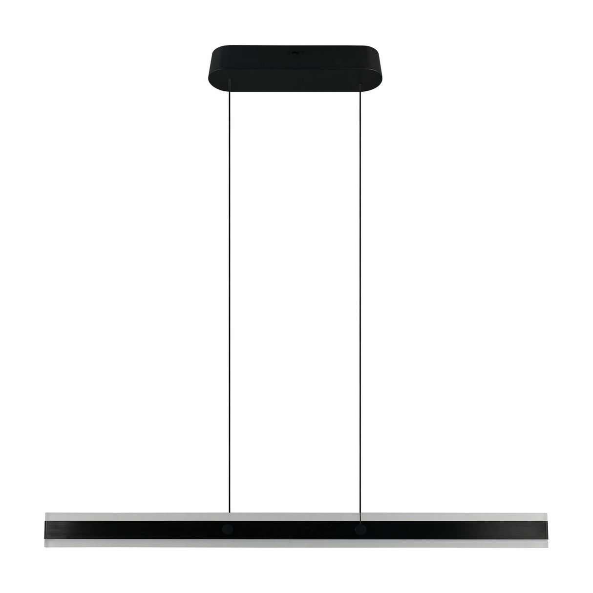 Arcola LED Up Down Linear 115cm Pendant – Matt Black