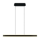 Arcola LED Up Down Linear 115cm Pendant – Matt Black