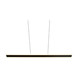 Arcola LED Up Down Linear 115cm Pendant – Matt Black