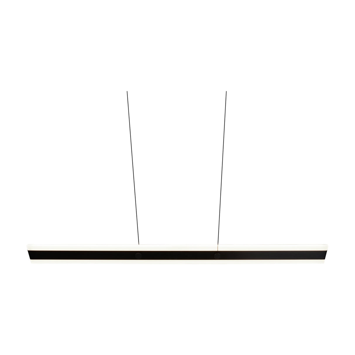 Arcola LED Up Down Linear 115cm Pendant – Matt Black