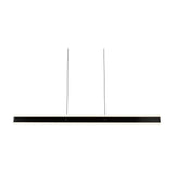 Arcola LED Up Down Linear 115cm Pendant – Matt Black