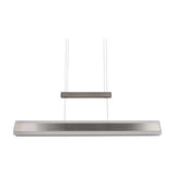 Arcola LED Up Down Linear 152cm Pendant – Satin Nickel